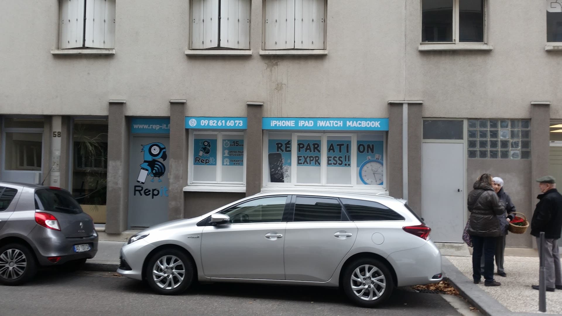 Adhésifs vitrine boutique