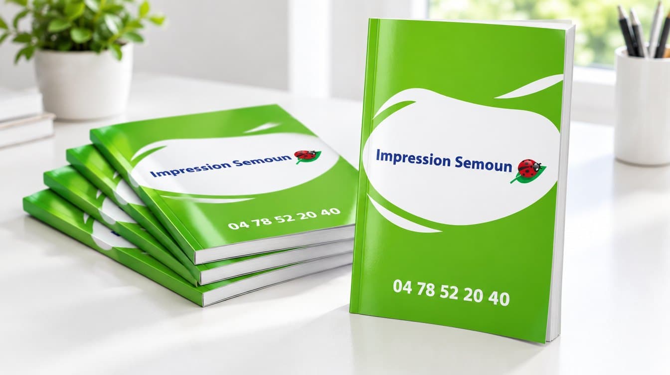 Livres brochés imprimés par Impression Semoun à Villeurbanne