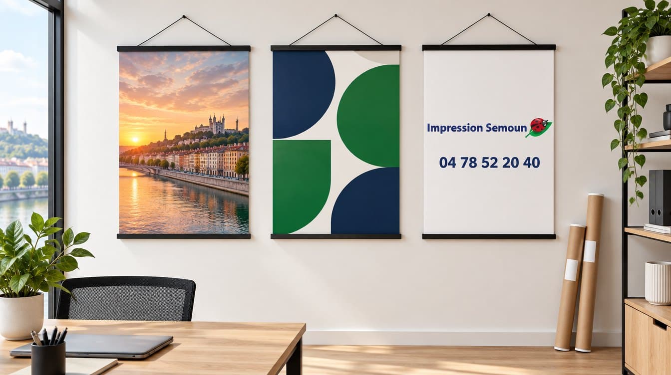Posters imprimés par Impression Semoun à Villeurbanne