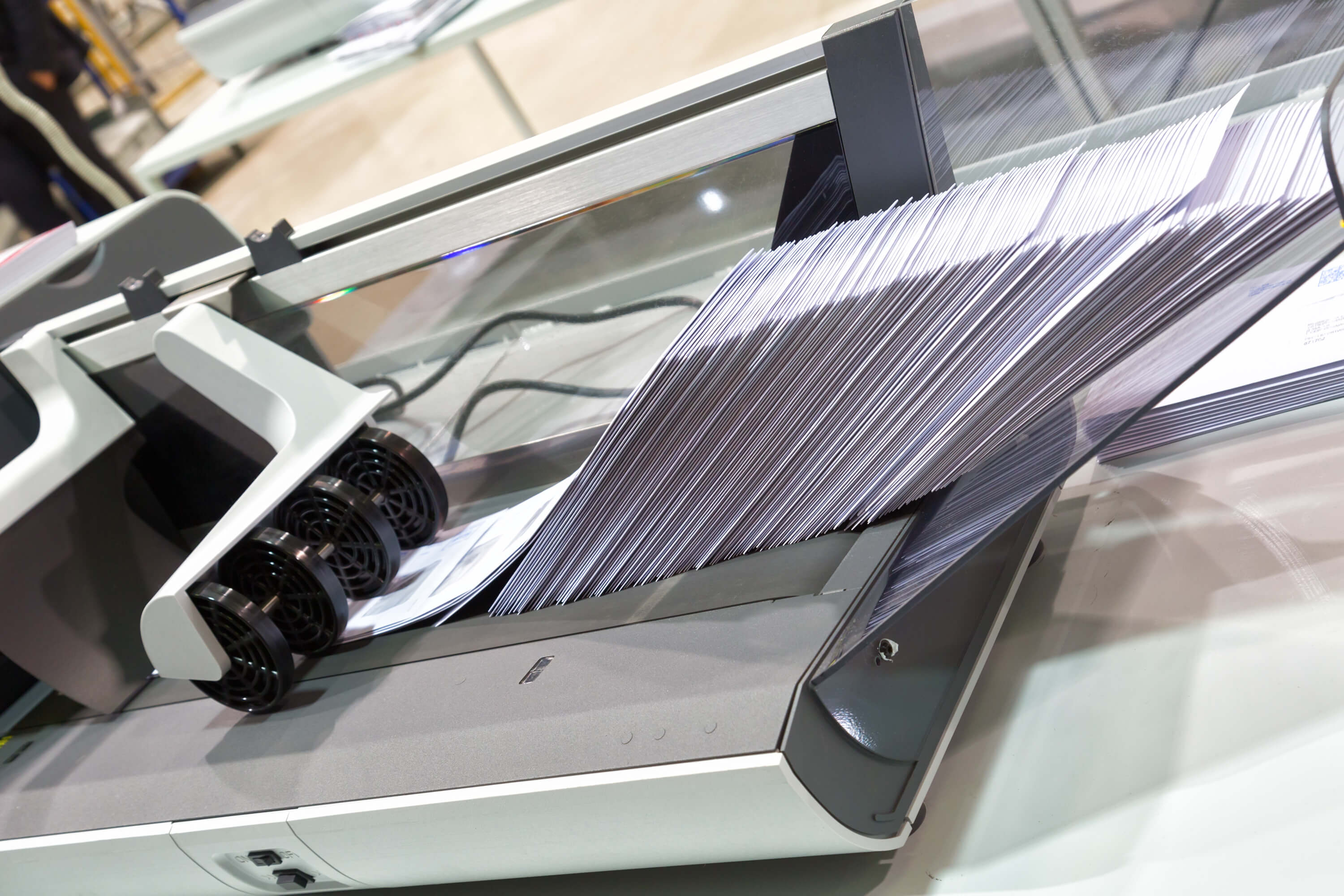 Machine de mise sous plis