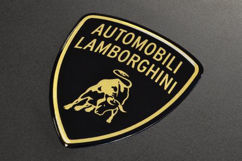 Doming résine logo Lamborghini