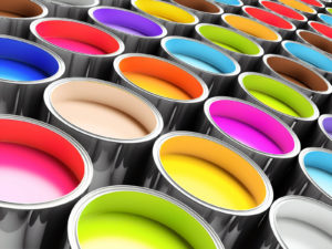 Pot de peinture